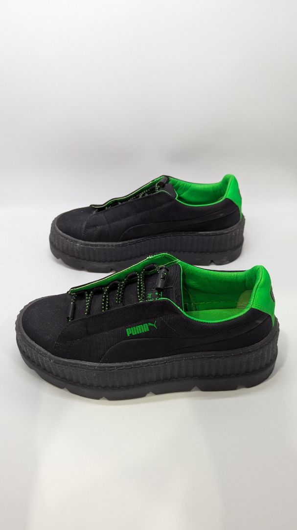 Puma x Fenty Rihanna Black/Green Creeper Sneaker