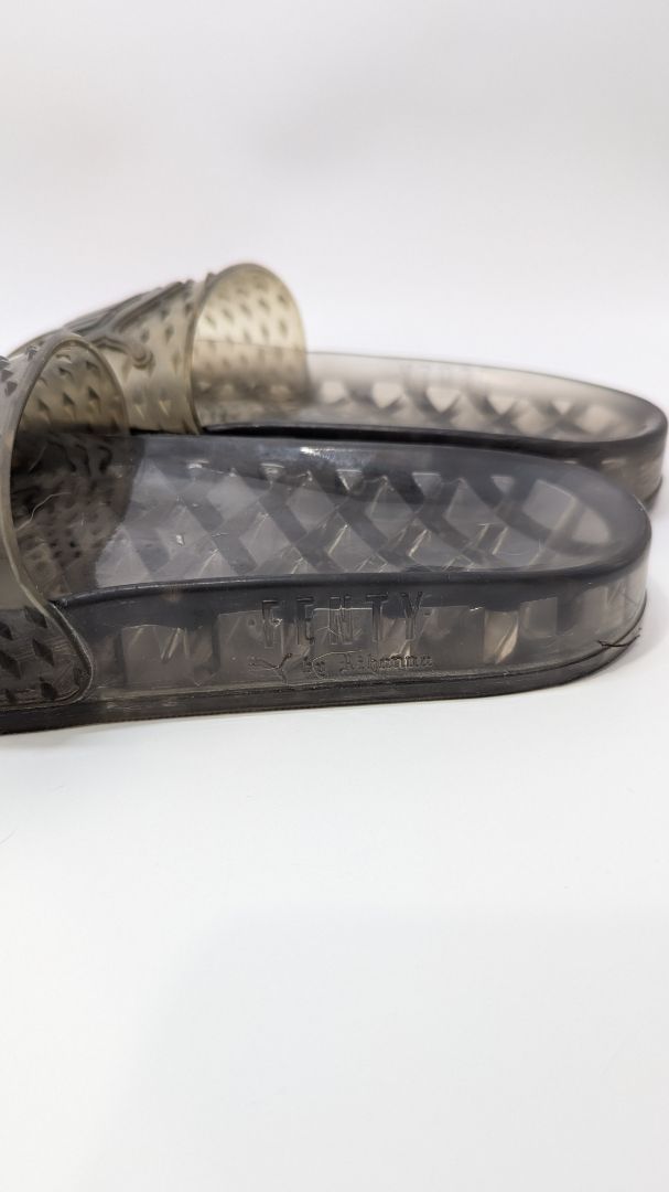 Puma x Fenty Rihanna Clear Jelly Slide Sandals