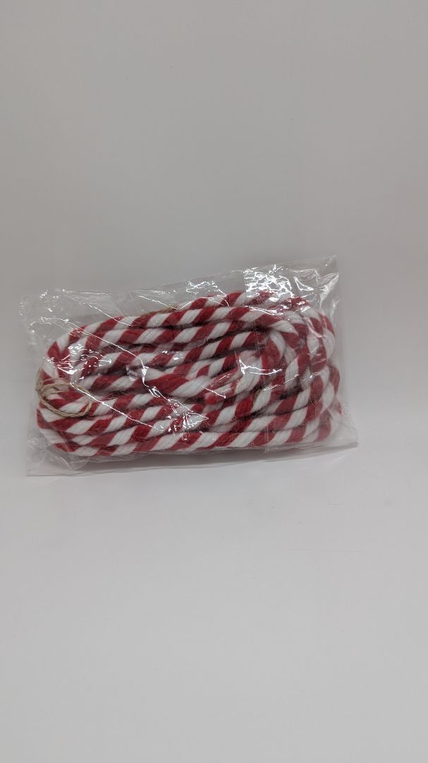 FSJ Red/White Tied-Up with String (3 Yards)