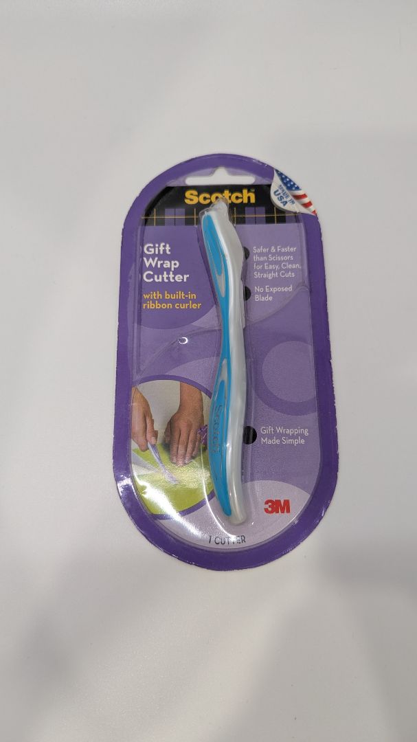 Scotch Blue/White Gift Wrap Cutter Tool