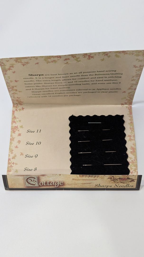 Jeana Kimball's Foxglove Cottage Silver Sharps Needlines (8-11)