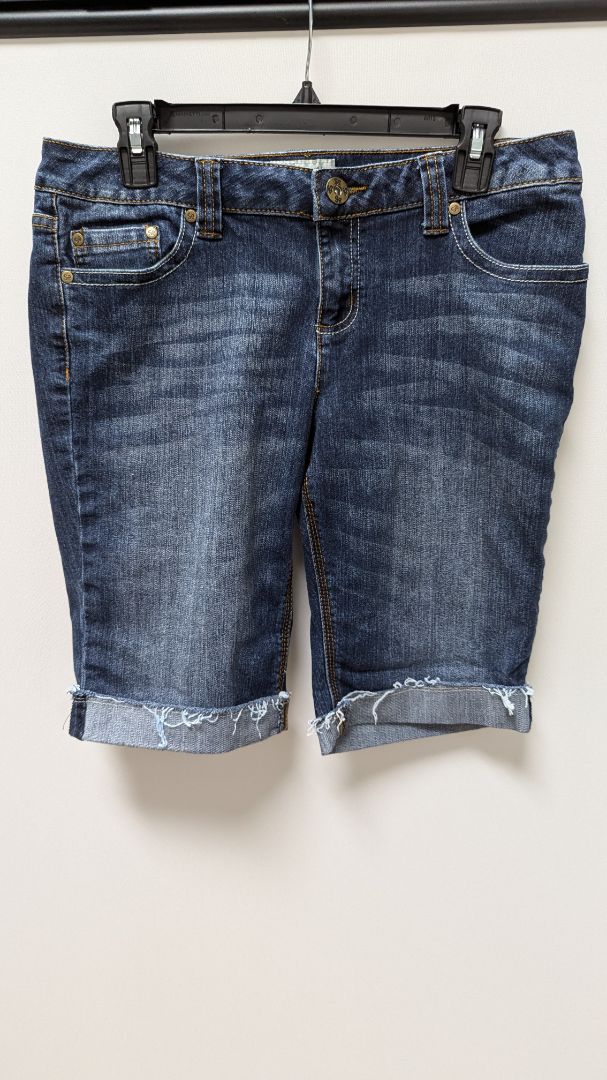 SO Dark Wash Denim Bermuda Shorts