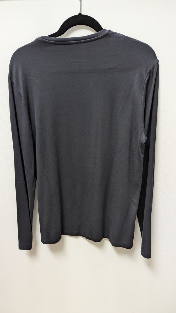 Reiss Loungewear Black Men's Long-Sleeve T-Shirt