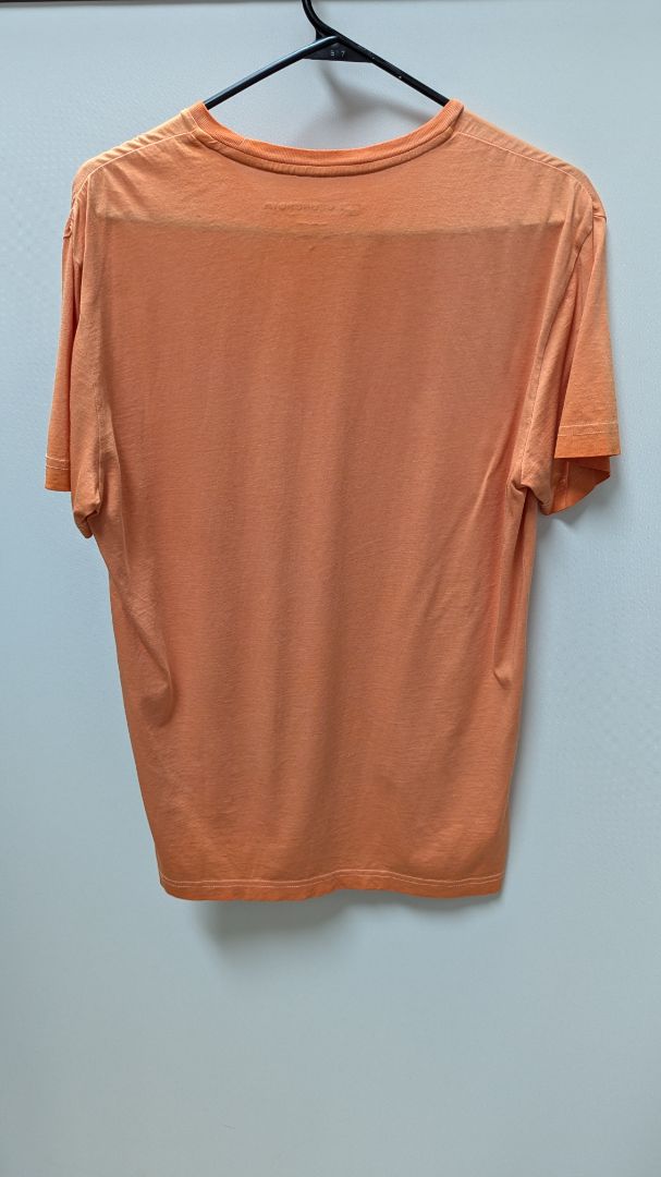 Georg Roth LA Orange Crew-Neck Pima Cotton T-Shirt