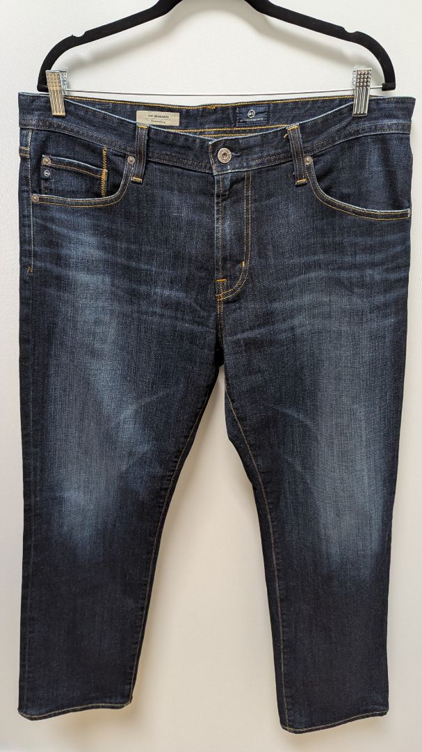 Adriano Goldschmied Dark Wash Men's "The Graduate" Jeans