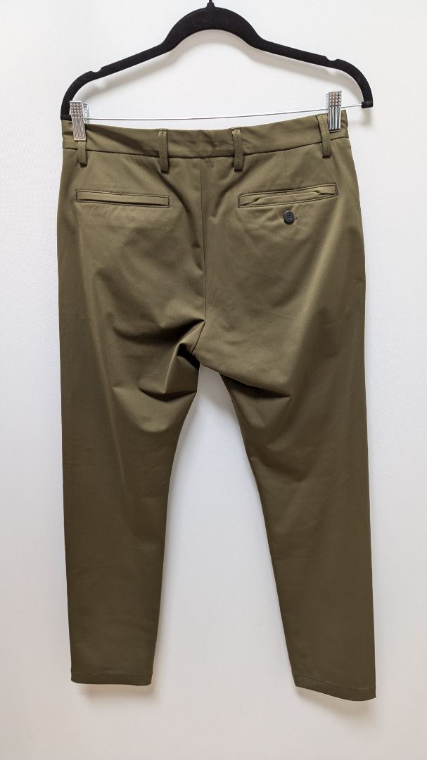 Hugo Boss Dark Green Men's 4-Pocket Slim Pants