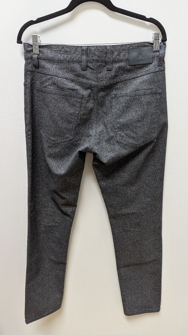 Alberto Grey Men's "Regular Fit" Cool Check Pants