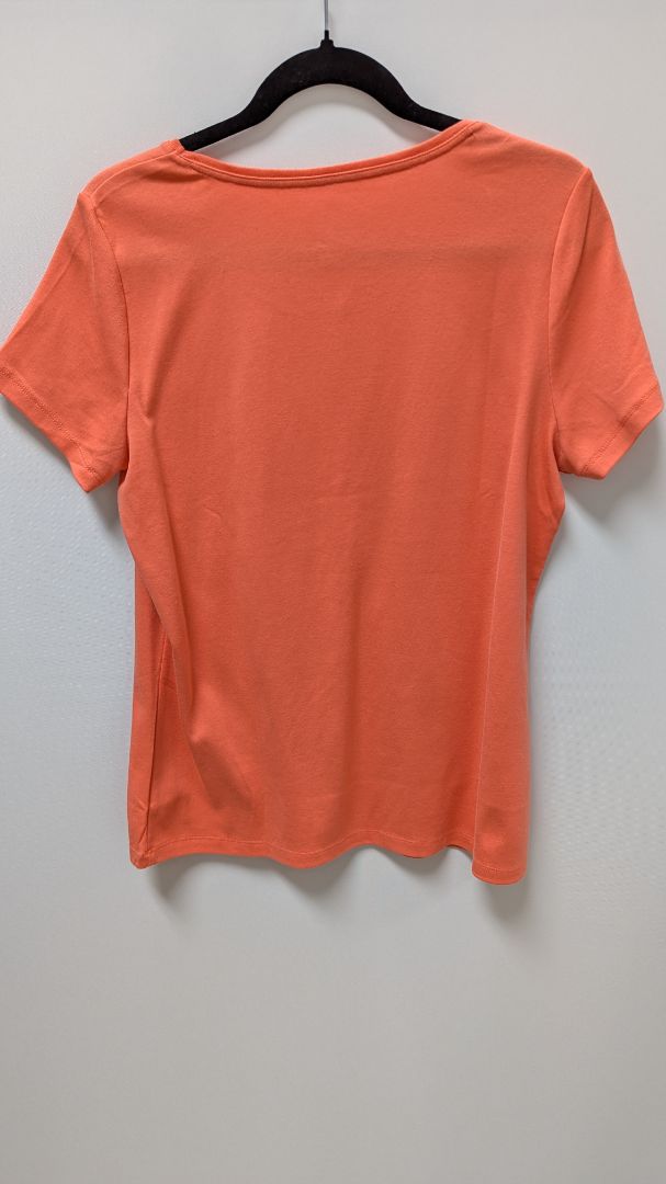 St. John's Bay Orange "Essential Tee" T-Shirt