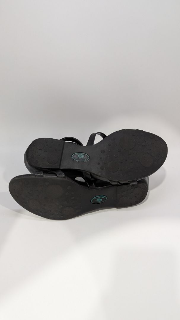 Montana Black/Silver Racine Strappy Sandals