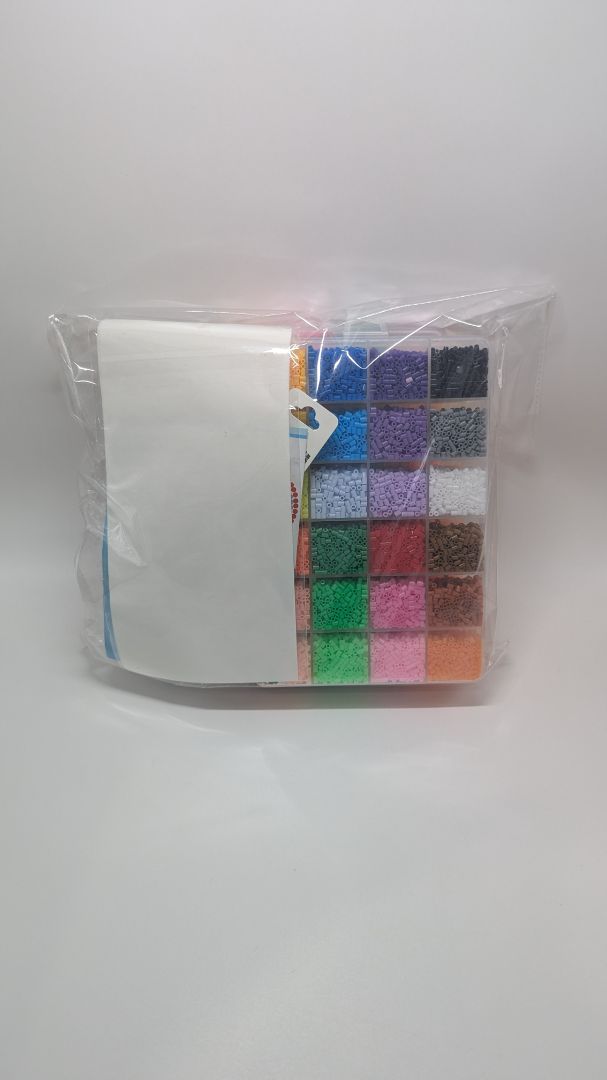 ZLLBTMO 39,000 PCS Fuse Ironing Beads 72 Colors Crafting Kit