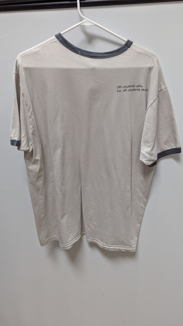 American Apparel Beige "Dogfish Head" Graphic T-Shirt