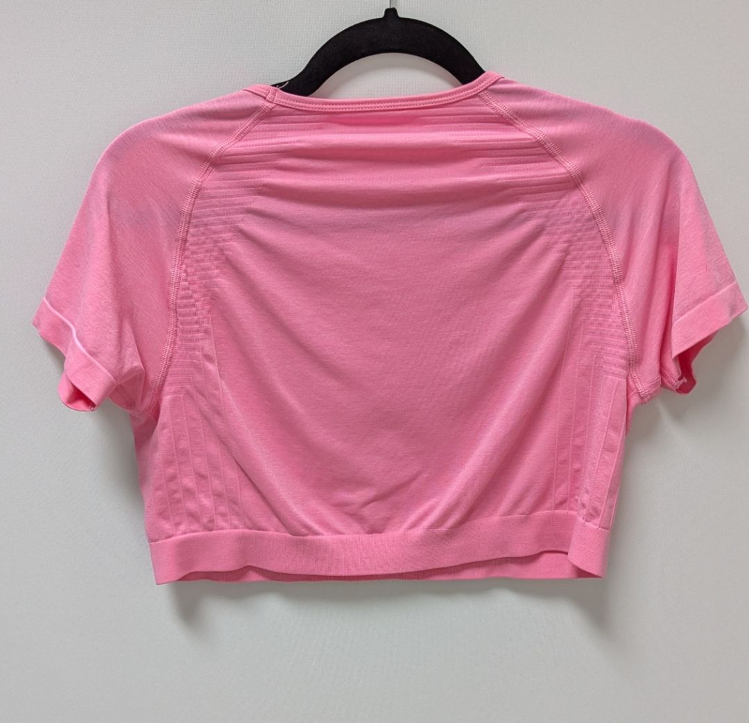 Alpalete Hot Pink Cropped Active T-Shirt
