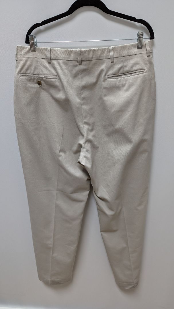 haggar Light Khaki Men's Straight Leg Chino Pants