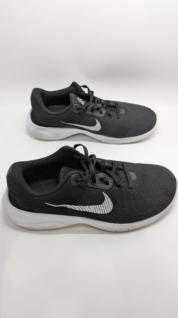 Nike Black/White Flex Experience Running Shoes