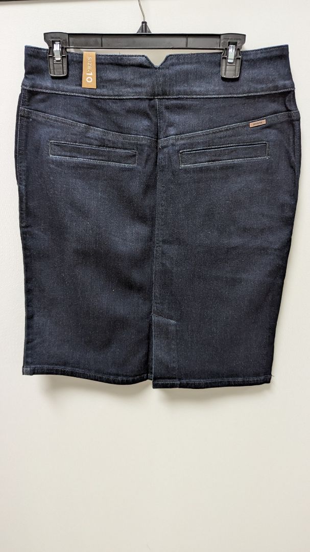 Prana Dark Rinse Wash Aubrey Denim Skirt