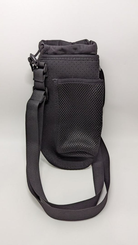 MyTagAlongs Black Mesh Water Bottle Carrier Pouch