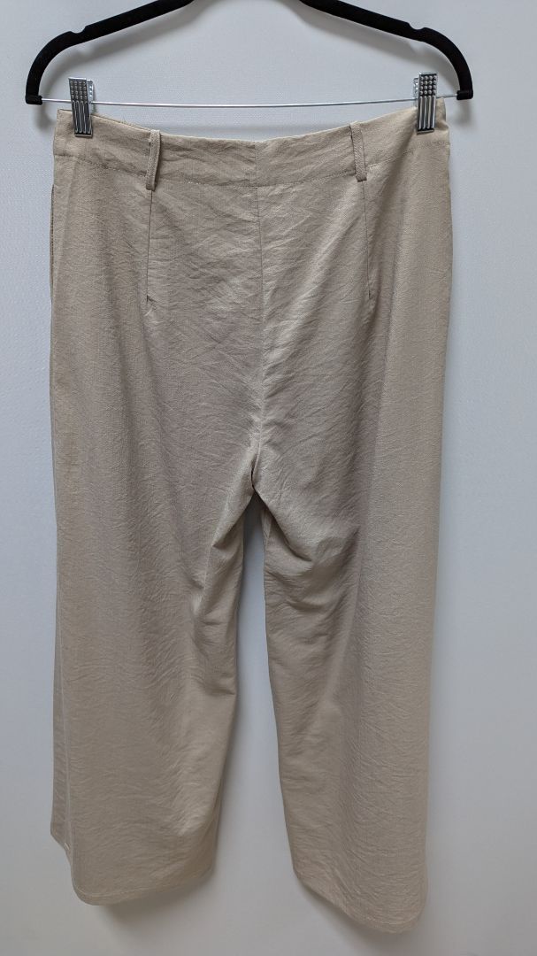 STYLEWE Light Tan Wide-Leg Pants
