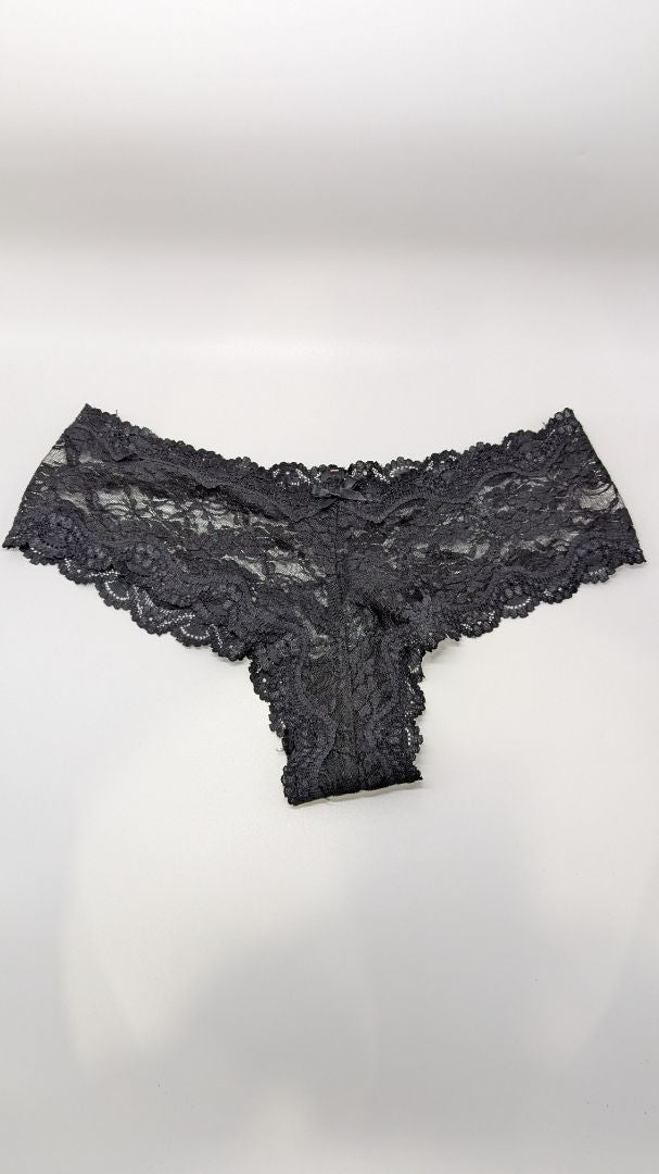Victoria's Secret Black Lace Cheeky Panty (NWOT)