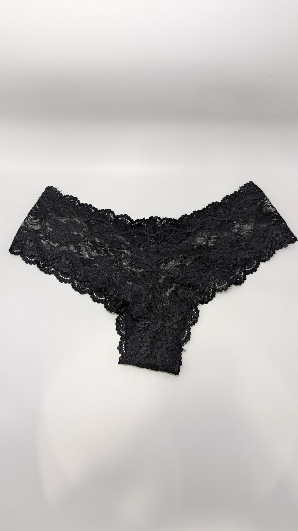 Victoria's Secret Black Lace Cheeky Panty (NWOT)