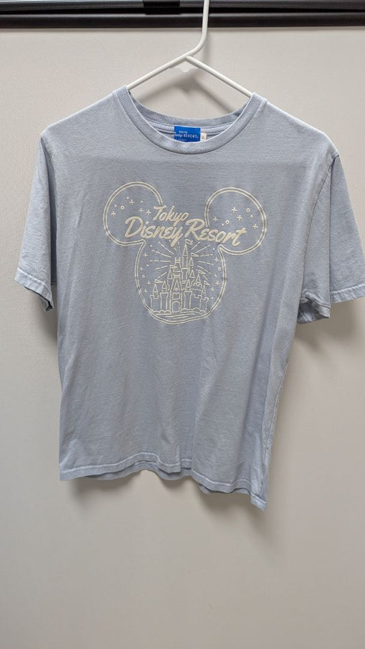 Tokyo Disney Resort Light Blue Graphic T-Shirt