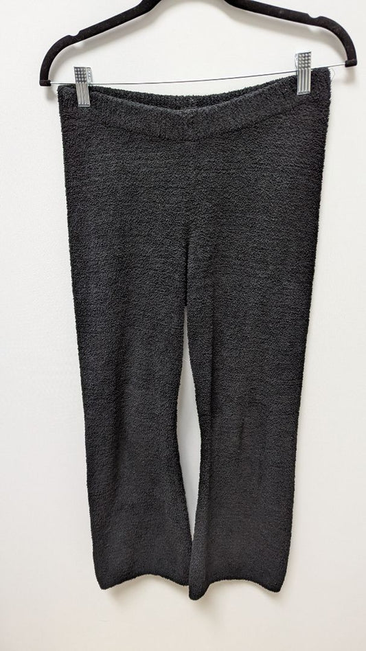 art class Black Fuzzy Flared Leggings
