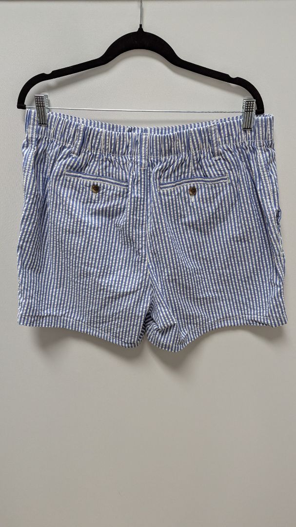 Old Navy Light Blue/White Striped "OG Chino" Shorts
