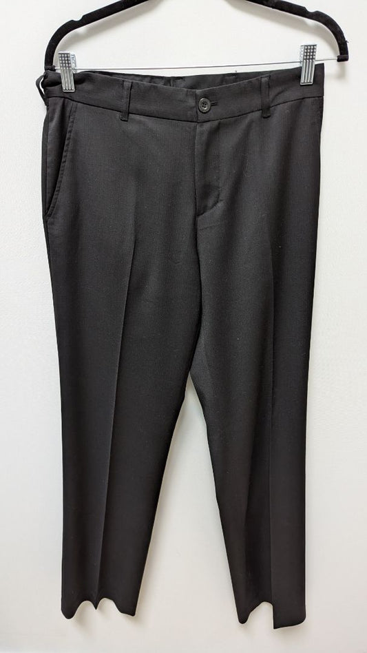 Ben Sherman Signature Black Men's Wool-Blend Pants