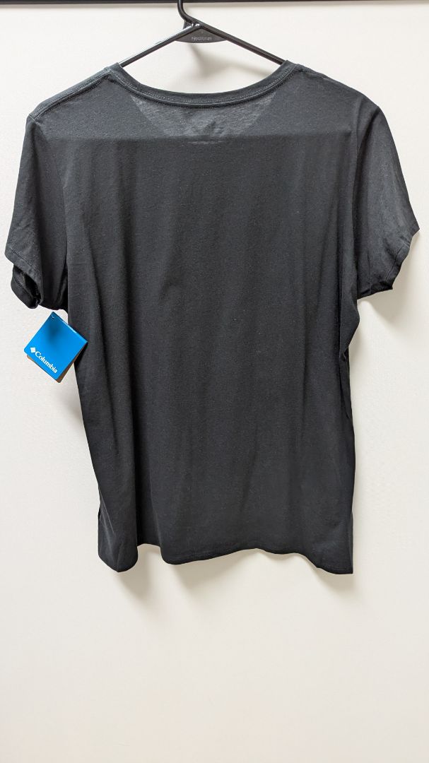 Columbia Black Short-Sleeve Graphic T-Shirt