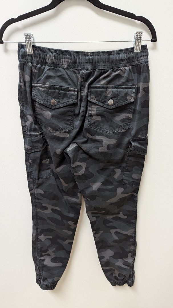 Natural Reflections Dark Green Camo Cargo Pants