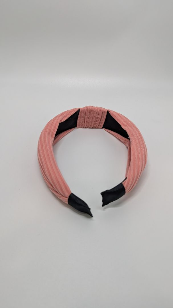 Pink Top-Knot Headband