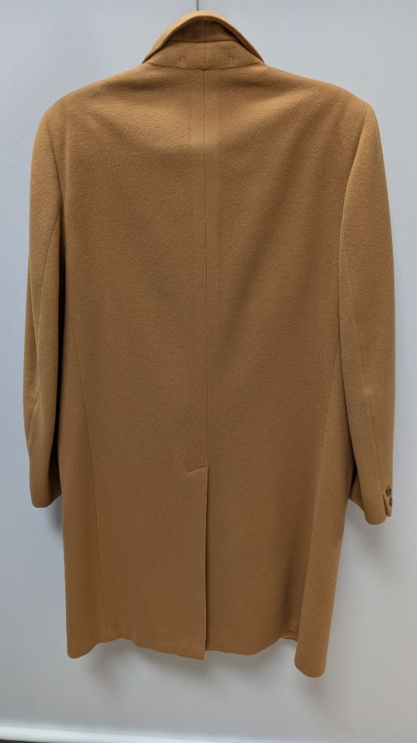 Larrimor's Vintage Camel Brown 2-Button Coat