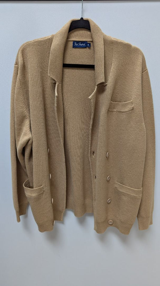 Paul Frederick Brown 8-Button Wool-Blend Cardigan Sweater