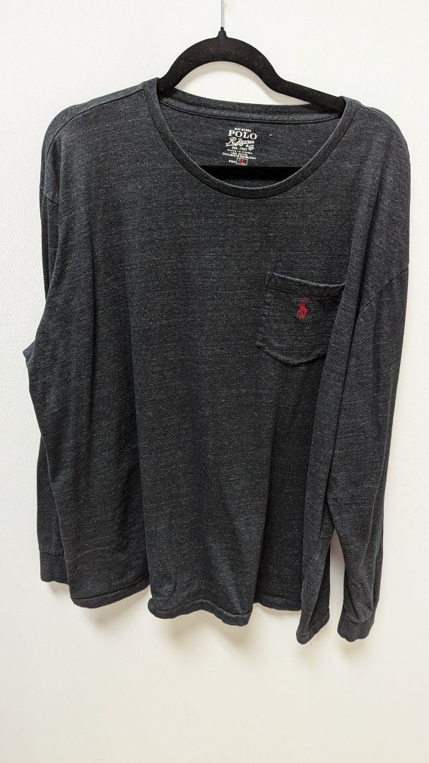 Polo Ralph Lauren Dark Grey Long-Sleeve T-Shirt