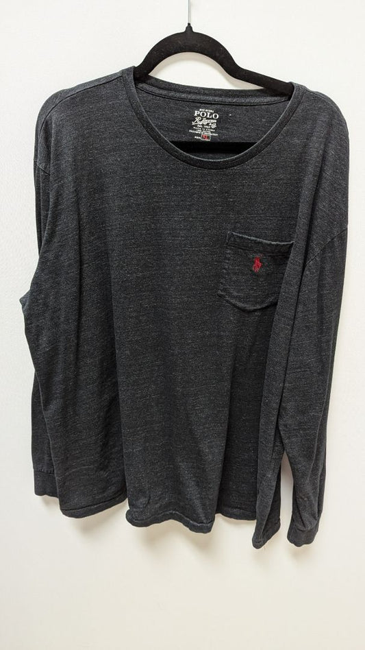 Polo Ralph Lauren Dark Grey Long-Sleeve T-Shirt