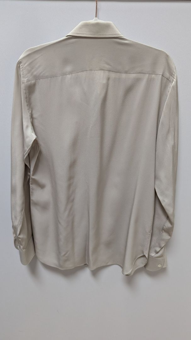 Tinissimo Light Grey Long-Sleeve Button-Down Shirt