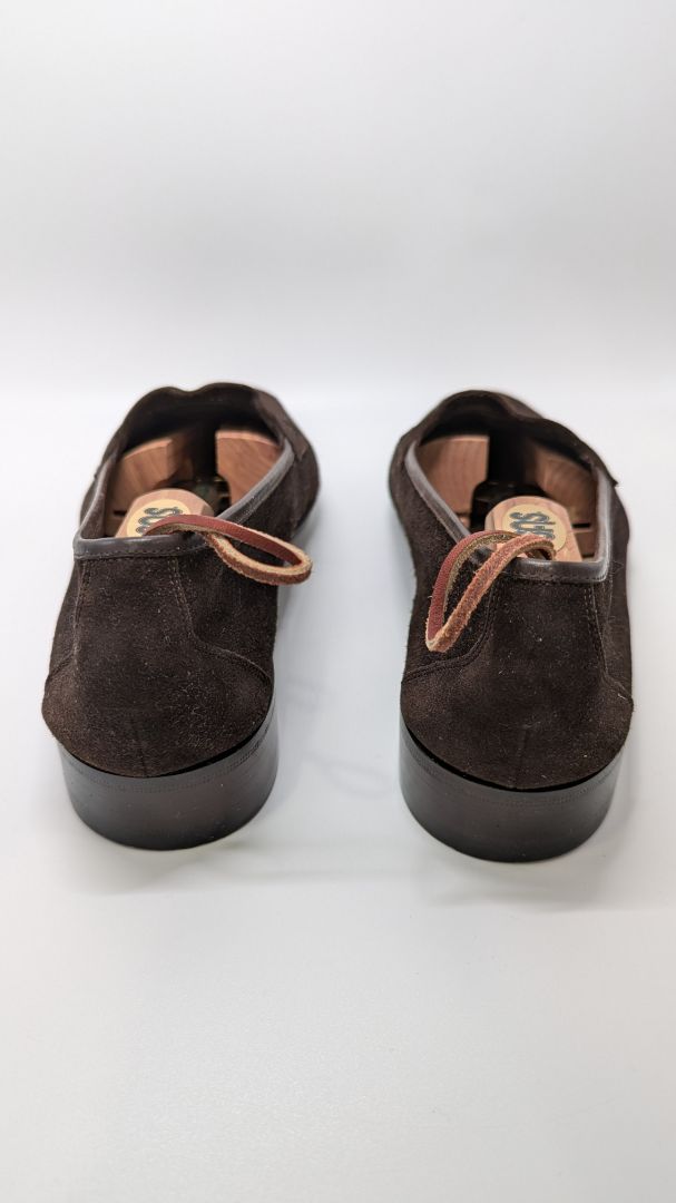Bally Continentals Brown Suede Laurence Loafer