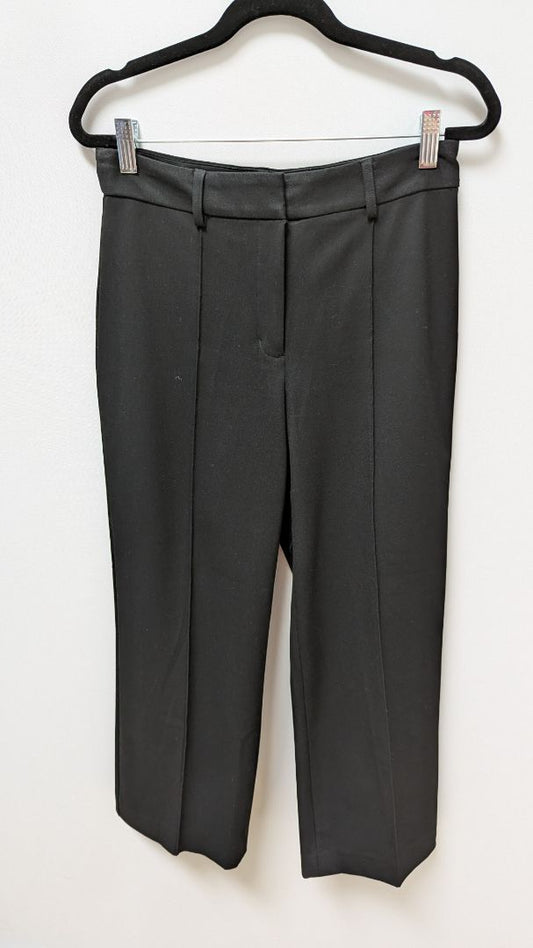 Express Black High-Rise Straight Pants