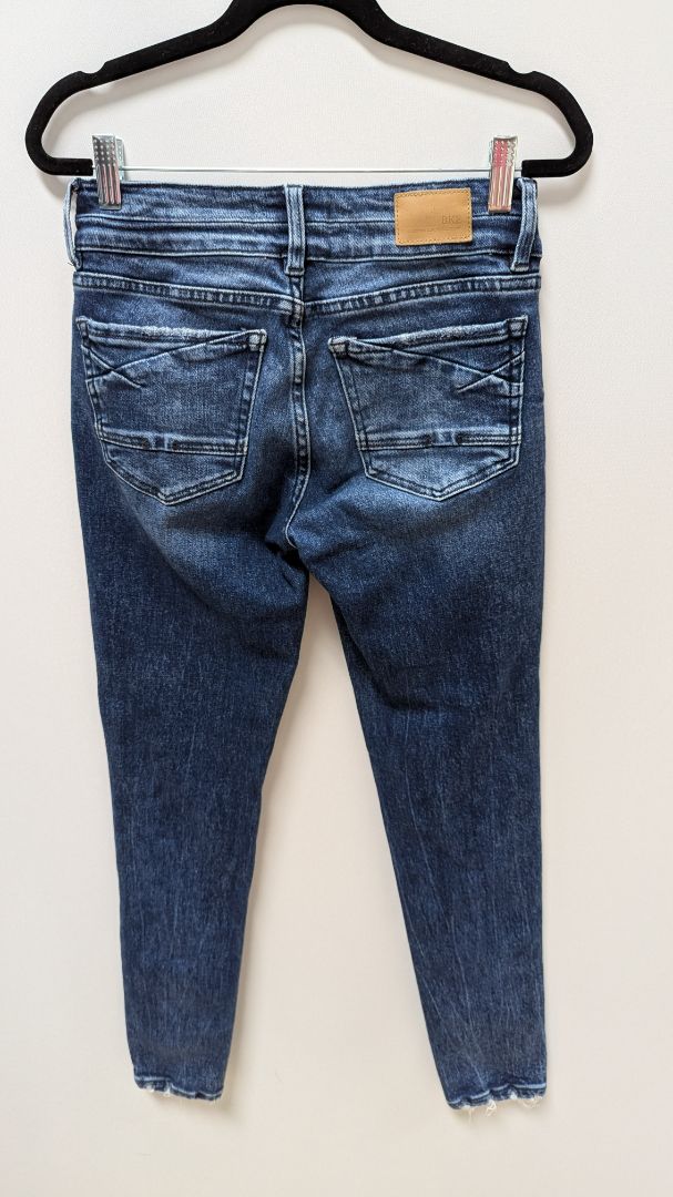BKE Medium Wash "Stella" Slim Fit Low-Rise Skinny Jeans
