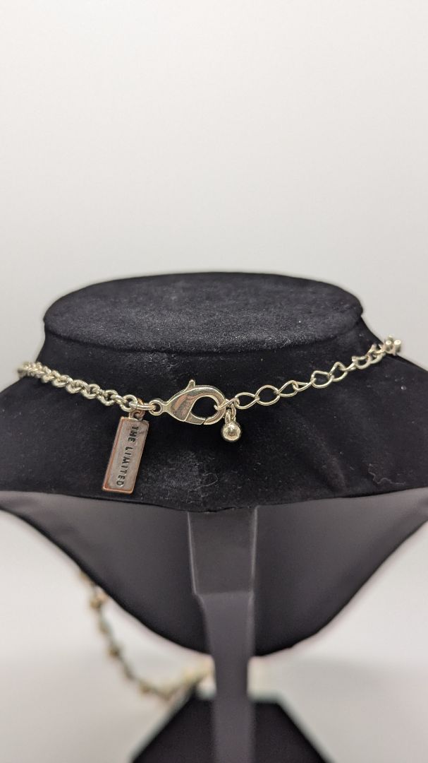 The Limited Gold/White Beaded Longline Necklace