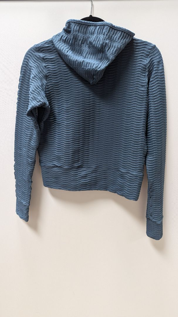 booty by Brabants Dark Blue Ribbed Zippered Jacket