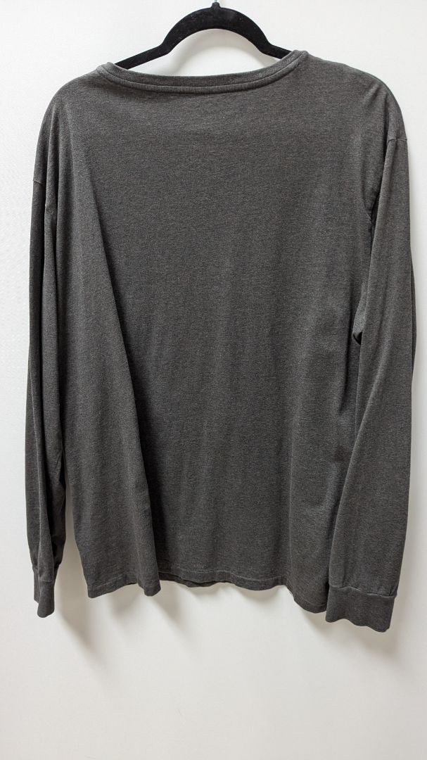 Polo Ralph Lauren Dark Grey V-Neck Long-Sleeve T-Shirt