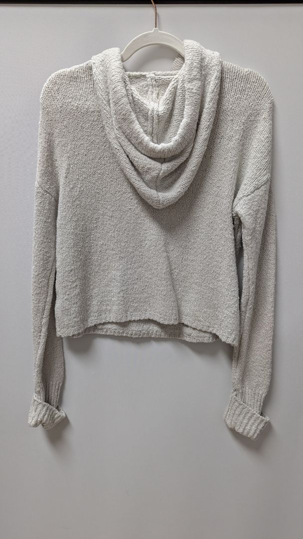 Ruby Moon Cream Crochet Sweater Hoodie