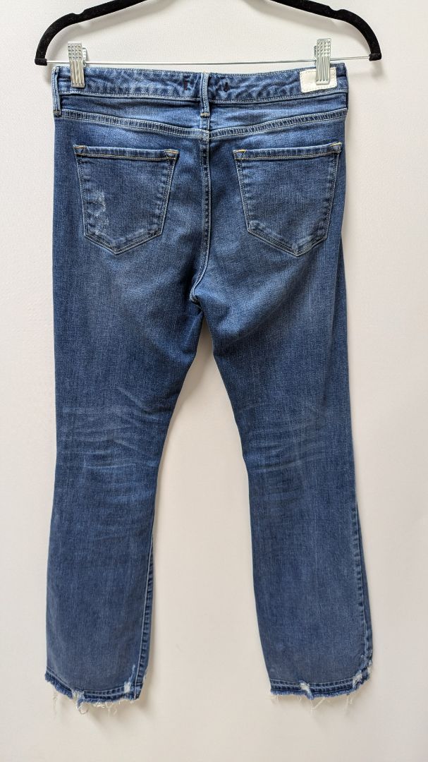 Dear John Medium Wash Distressed Sloane Bootcut Jeans