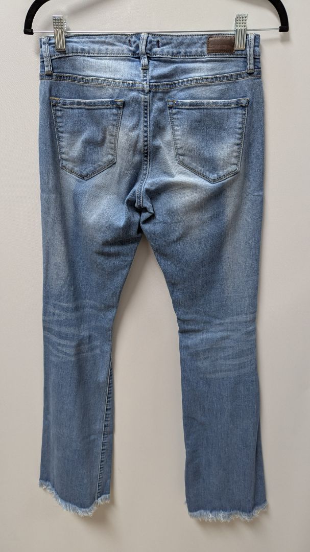 Dear John Light Wash Distressed Sloane Bootcut Jeans