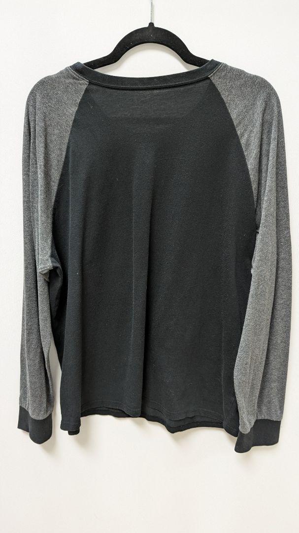 Black/Grey "Stay in & Chill" Graphic T-Shirt