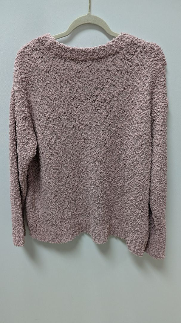 sanctuary Light Purple Crochet Knit Sweater