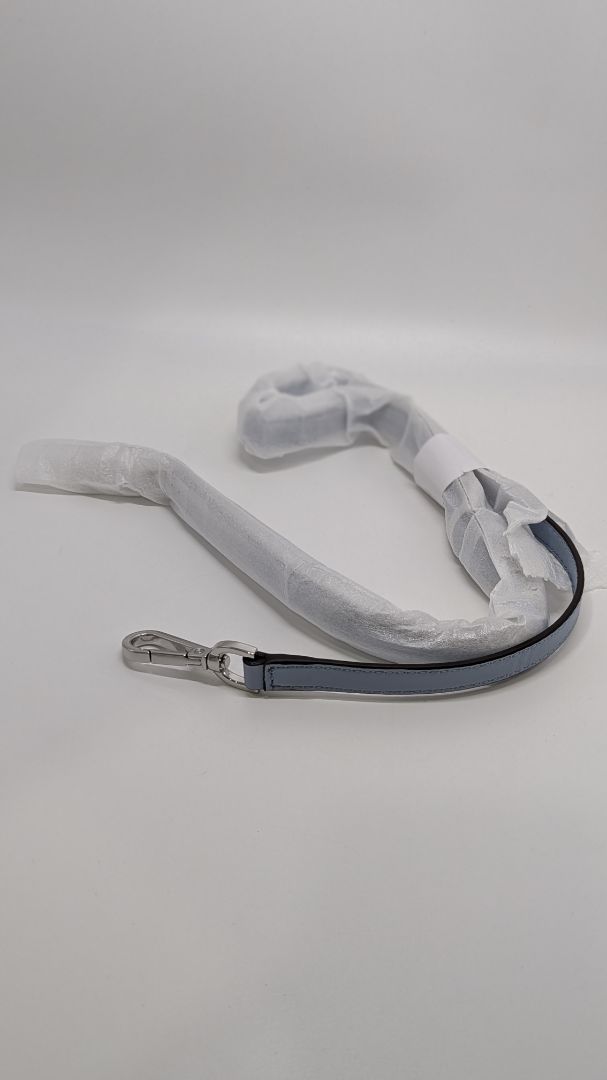 Michael Kors Pale Blue LG Zip Pouchette Purse