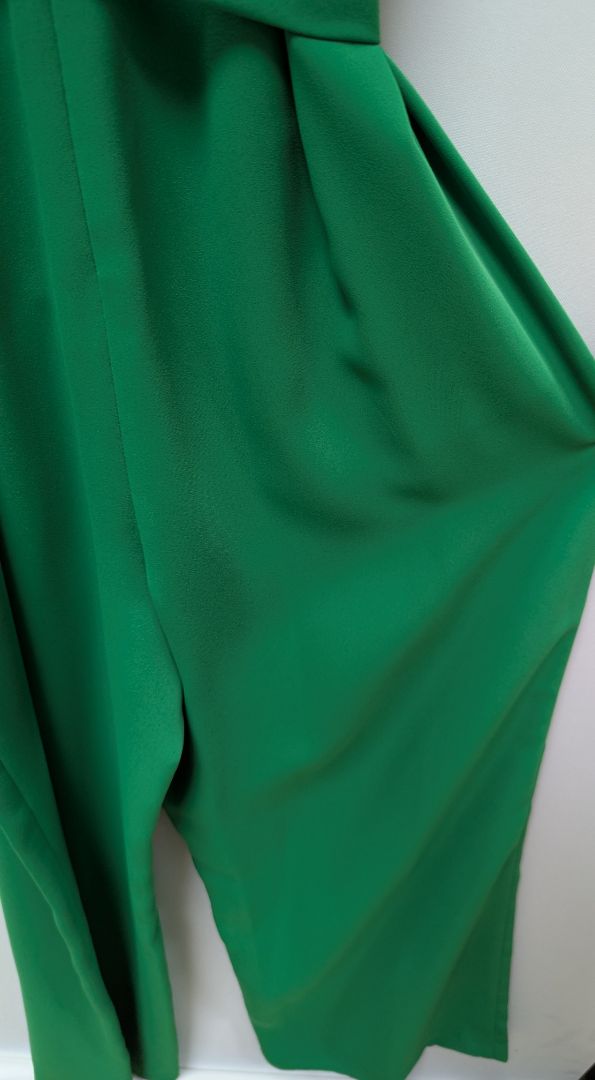 Antonio Melani Clover Green V-Neck Jumpsuit