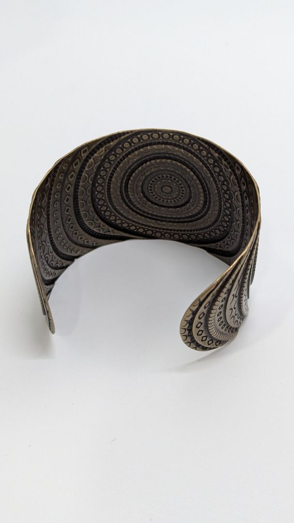 Paparazzi Bronze Thick Metal Cuff Bracelet