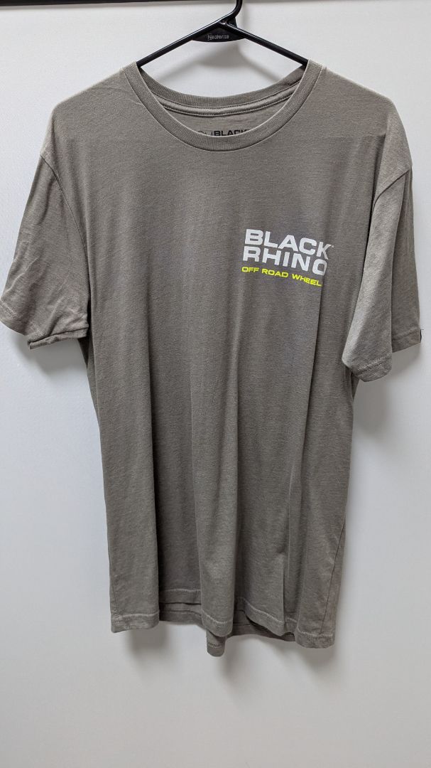 Black Rhino Light Grey Short-Sleeve Graphic T-Shirt